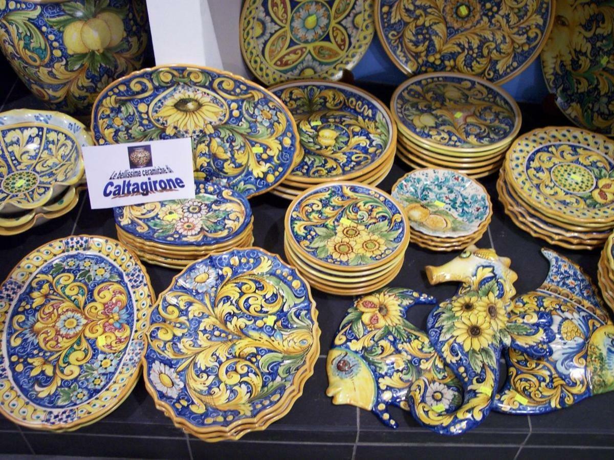 Alla Romana Villa Caltagirone Eksteriør bilde