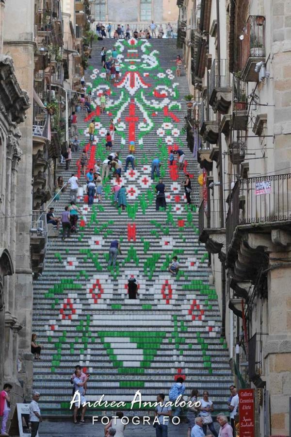 Alla Romana Villa Caltagirone Eksteriør bilde